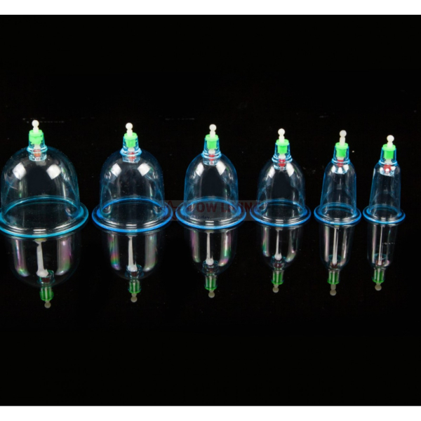 6pc Therapeutic Massage Suction Cups