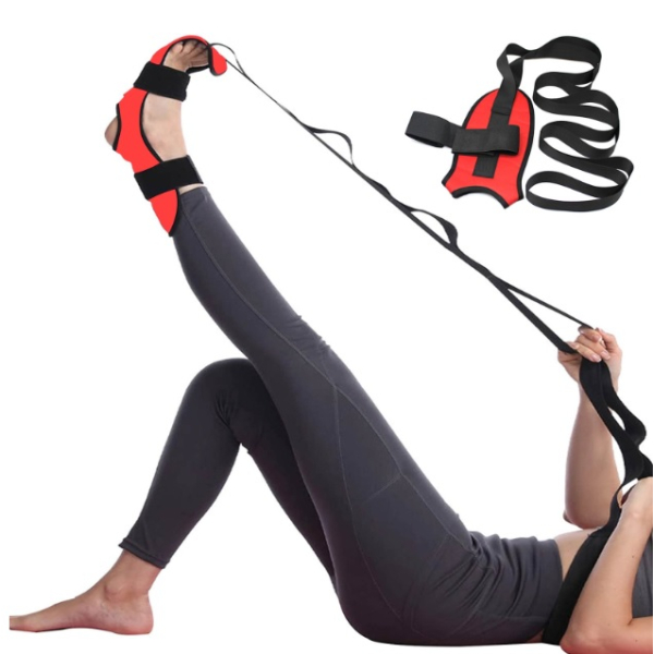 Calve & Hamstring Leg Stretcher tight muscles ligaments cramps pain relief