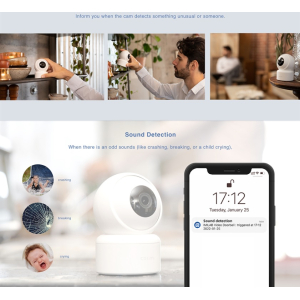 Xiaomi Imilab C20 Pro Security Camera 2KHD 360&deg; Sensor, Voice Call + 32gb SD Card