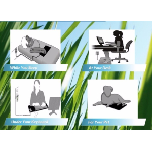 Earthing Grounding Mat 26cm x 68cm Desk, Yoga, Tarot, Meditation